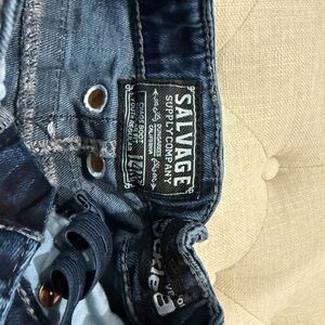 Salvage Supply Company Blue Denim Jeans
